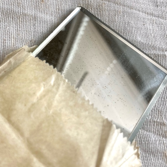 Vintage Whiting & Davis Silvertone Metal Mesh Mini Evening Bag Clutch Wristlet - Picture 11 of 17